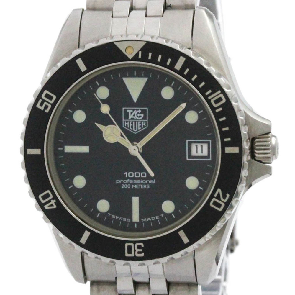 TAG HEUER 1000 Stainless Steel Quartz Mens Watch 980.013